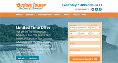 Desktop Screenshot of bedoretours.com